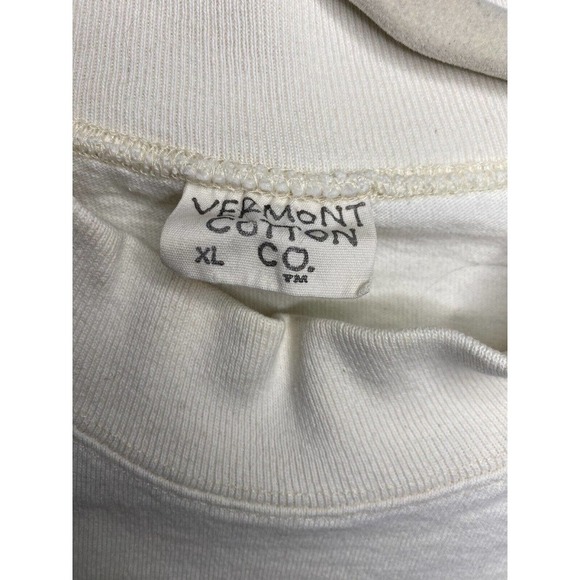 1995‎ Vermont Cotton Co. T-shirt Christmas Santa On Chimney W/ Presents Adult XL - Picture 3 of 6